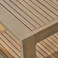 Grenada 2pc Acacia Wood Patio Chat Set - Gray/Dark Gray - Christopher Knight Home -Outdoor Living Shop GUEST 009d4f08 1b70 495c bdb0 253767f55cb9