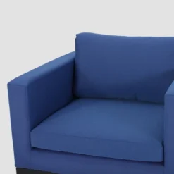 Walden 2PK Aluminum Upholstered Club Chair Navy Blue - Christopher Knight Home -Outdoor Living Shop GUEST 01374e35 4bef 46b1 aa4d e1e6dd3e959f