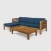 Cambridge 5pc Acacia Wood Sofa Set Teak/Dark Teal- Christopher Knight Home 2 Cambridge 5pc Acacia Wood Sofa Set Teak/Dark Teal- Christopher Knight Home -Outdoor Living Shop GUEST 01a77c2f 0219 42af ae6e e3e06750d1b1