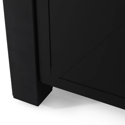 Elwick Outdoor 40000 BTU Iron Square Fire Pit Black - Christopher Knight Home 11 Elwick Outdoor 40000 BTU Iron Square Fire Pit Black - Christopher Knight Home - Image 9