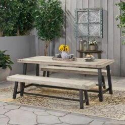 Carlisle 3pc Acacia Wood Picnic Dining Set - Christopher Knight Home 18 Carlisle 3pc Acacia Wood Picnic Dining Set - Christopher Knight Home -Outdoor Living Shop GUEST 02b3bb57 0ba8 4122 b041 4b3eba045012