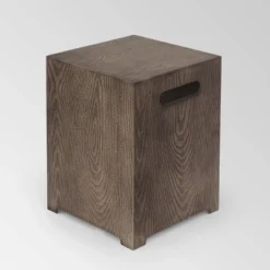 Wellington 40" Square Iron Gas Fire Pit With Tank Holder - Brown - Christopher Knight Home -Outdoor Living Shop GUEST 0337412a 3343 4d49 9549 5e111d6eb894 1