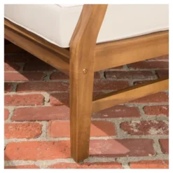 Perla 6pc Acacia Wood Patio Chat Set W/ Water Resistant Cushions - Cream - Christopher Knight Home 6 Perla 6pc Acacia Wood Patio Chat Set W/ Water Resistant Cushions - Cream - Christopher Knight Home -Outdoor Living Shop GUEST 03d7df33 5ec9 4db8 8ad9 4d6824d5f70e