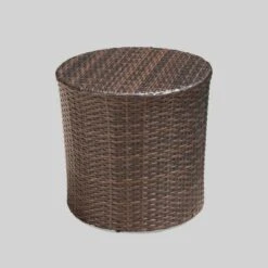 Littleton 3pc All-Weather Wicker Patio Stacking Chair Chat Set - Brown - Christopher Knight Home -Outdoor Living Shop GUEST 06dbc981 55ee 4c28 9fc2 d7dc69333639