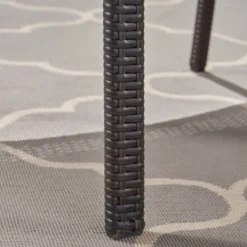 Clayton 7pc Acacia Wood & Iron Dining Set - Teak/Brown/Cream - Christopher Knight Home 9 Clayton 7pc Acacia Wood & Iron Dining Set - Teak/Brown/Cream - Christopher Knight Home -Outdoor Living Shop GUEST 0939e3ae 92b2 48fb 9f6d adaf3191d359