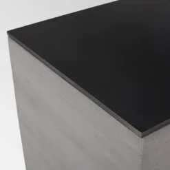 Langton Rectangular 40" Light Weight Concrete Gas Fire Pit Dark Gray - Christopher Knight Home -Outdoor Living Shop GUEST 0cd46fdb 2e1e 4877 88a3 e7499a023629