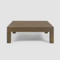 Oana 6pc Acacia Wood Patio Sectional Seating Set - Christopher Knight Home 13 Oana 6pc Acacia Wood Patio Sectional Seating Set - Christopher Knight Home -Outdoor Living Shop GUEST 0d107a7e 6d47 4413 bfe2 b5796a9df2ac 1