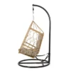 Allegra Outdoor Wicker Hanging Chair With Stand - Light Brown/Tan - Christopher Knight Home -Outdoor Living Shop GUEST 0d9386fb 8ebd 4e31 ab50 d1b77c201d21