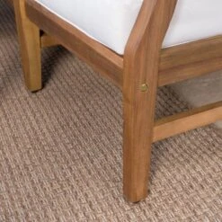 Perla 9pc Acacia Wood Patio Conversation Set - Teak/Cream - Christopher Knight Home 11 Perla 9pc Acacia Wood Patio Conversation Set - Teak/Cream - Christopher Knight Home -Outdoor Living Shop GUEST 0dae138d bcc9 4e14 86f7 79b8bb1335a3