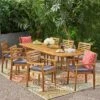 Atlantic 9pc Acacia Wood Dining Set - Christopher Knight Home 1 Atlantic 9pc Acacia Wood Dining Set - Christopher Knight Home -Outdoor Living Shop GUEST 0ddbc8ac 6188 467a bad7 662bfbc89f9f