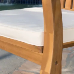 Avalon 3pc Acacia Chat Set - Teak/Brown - Christopher Knight Home -Outdoor Living Shop GUEST 0e4a61c2 e021 4a76 8b92 7a7f611e9d74