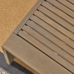 Grenada 2pc Acacia Wood Patio Chat Set - Gray/Dark Gray - Christopher Knight Home -Outdoor Living Shop GUEST 0eb70a54 aa76 41c7 857a feb1498b0e07