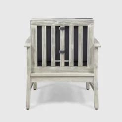 Perla 2pk Acacia Wood Club Chairs Light Gray/Dark Gray - Christopher Knight Home 9 Perla 2pk Acacia Wood Club Chairs Light Gray/Dark Gray - Christopher Knight Home -Outdoor Living Shop GUEST 0ede9cfc cadd 4e0e 82f8 17340f404594