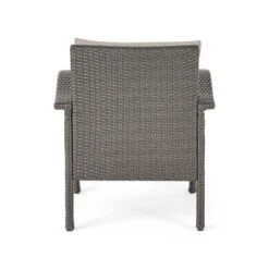 Keana 5pc Faux Rattan Club Chair & Fire Pit Chat Set - Christopher Knight Home 24 Keana 5pc Faux Rattan Club Chair & Fire Pit Chat Set - Christopher Knight Home -Outdoor Living Shop GUEST 0f168e18 25a6 48bc afd0 82ff58b22979