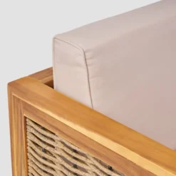 Linwood 3pc Wood And Wicker Sectional Sofa Set - Christopher Knight Home 10 Linwood 3pc Wood And Wicker Sectional Sofa Set - Christopher Knight Home -Outdoor Living Shop GUEST 0fcff6b9 79c7 4727 84e7 153a8b3a61b9