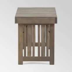 Kyoto Acacia Wood Folding Side Table - Gray - Christopher Knight Home 9 Kyoto Acacia Wood Folding Side Table - Gray - Christopher Knight Home -Outdoor Living Shop GUEST 105689f6 1e3f 429d a176 3b9c016c693d