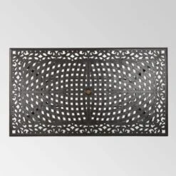 Phoenix Rectangle Cast Aluminum Table - Hammered Bronze - Christopher Knight Home 10 Phoenix Rectangle Cast Aluminum Table - Hammered Bronze - Christopher Knight Home -Outdoor Living Shop GUEST 117bfe28 aefa 462d ae52 3f098262133e