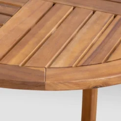 Ellie 3pc Acacia Wood Wicker Bistro Set - Brown/Beige - Christopher Knight Home -Outdoor Living Shop GUEST 12a51421 f421 42d8 985c c5ccb469b9e2