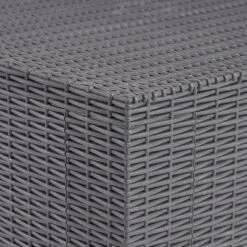 Waverly 4pc All Weather Faux Wicker Patio Chat Set - Dark Gray/Gray - Christopher Knight Home -Outdoor Living Shop GUEST 12bec69b 2037 44ef 9488 6090f56976ef