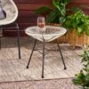 Nusa Faux Rattan Modern Side Table - Christopher Knight Home -Outdoor Living Shop GUEST 13c29479 b860 41e9 ad88 03d4f74e6f2f