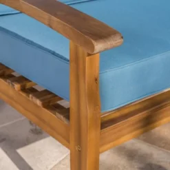 Peyton 2pc Acacia Wood Loveseat & Coffee Table Set - Christopher Knight Home -Outdoor Living Shop GUEST 14e2b448 6438 4d30 845b cbad89367941