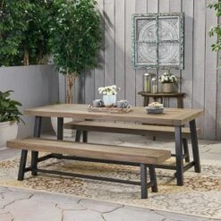 Carlisle 3pc Acacia Wood Picnic Dining Set - Christopher Knight Home 16 Carlisle 3pc Acacia Wood Picnic Dining Set - Christopher Knight Home -Outdoor Living Shop GUEST 15421a2b 6e77 41e6 a3c1 ca35931449bb