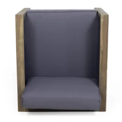 Linwood 2pk Outdoor Acacia Wood Club Chairs With Wicker Accents - Gray/Dark Gray - Christopher Knight Home 15 Linwood 2pk Outdoor Acacia Wood Club Chairs With Wicker Accents - Gray/Dark Gray - Christopher Knight Home -Outdoor Living Shop GUEST 15e87202 8eba 46de aa6a 70ed2f6e6f5f