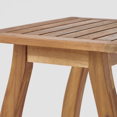 Mahalo 2pc Acacia Wood Chaise Lounge Set - Christopher Knight Home 7 Mahalo 2pc Acacia Wood Chaise Lounge Set - Christopher Knight Home - Image 5