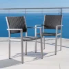 Cape Coral 2pk Wicker Dining Chairs - Gray - Christopher Knight Home -Outdoor Living Shop GUEST 196c74f3 6a61 489f b781 f7c77f6d7426