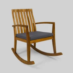 Colmena Acacia Patio Wood Rustic Rocking Chair - Christopher Knight Home -Outdoor Living Shop GUEST 1a6cdb7f a1a0 4052 a06e b210fbd2cb42