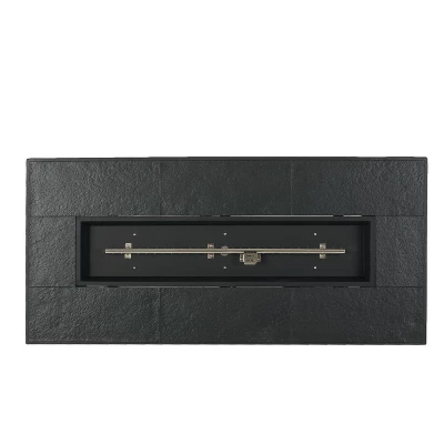 Meyer Outdoor 50000 BTU Light Weight Concrete Rectangular Fire Pit Brown - Christopher Knight Home 7 Meyer Outdoor 50000 BTU Light Weight Concrete Rectangular Fire Pit Brown - Christopher Knight Home - Image 5