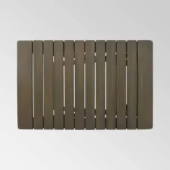 Malibu Folding Side Table - Gray - Christopher Knight Home 12 Malibu Folding Side Table - Gray - Christopher Knight Home -Outdoor Living Shop GUEST 1b9563a6 c0ce 4fa1 b6ca 6ad4e2cbfcb3