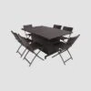Maldives 7pc Foldable Wicker Dining Set - Brown - Christopher Knight Home 2 Maldives 7pc Foldable Wicker Dining Set - Brown - Christopher Knight Home -Outdoor Living Shop GUEST 1bda1b28 6db3 4c9a 8bf1 4017396de3e1