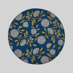 Viola Floral Outdoor Rug Blue/Green - Christopher Knight Home -Outdoor Living Shop GUEST 1d0aa176 eafa 4a05 940f fe9d5b848715