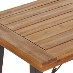 Spencer 7pc Wood & Wicker Dining Set - Brown - Christopher Knight Home -Outdoor Living Shop GUEST 1d71bac8 d5ba 4541 8108 8d5144251309