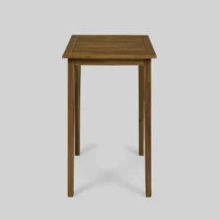 Polaris Acacia Wood Square Bar Table Teak - Christopher Knight Home 6 Polaris Acacia Wood Square Bar Table Teak - Christopher Knight Home -Outdoor Living Shop GUEST 20f406df 51fd 45f6 aa25 1749a86bcc62