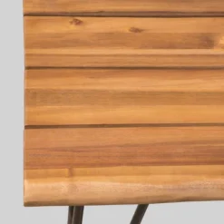 Zion Acacia Wood Square Patio Coffee Table - Teak - Christopher Knight Home -Outdoor Living Shop GUEST 211182e7 4b5c 4062 b5f4 f4cb13508948