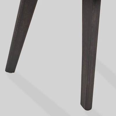Marina Acacia Wood Patio Side Table - Dark Gray - Christopher Knight Home 4 Marina Acacia Wood Patio Side Table - Dark Gray - Christopher Knight Home - Image 2