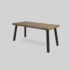 Della-Hermosa 7pc Acacia Wood Dining Set - Gray - Christopher Knight Home -Outdoor Living Shop GUEST 213a4328 b9b8 450c a04a 3ff96e5a02b7