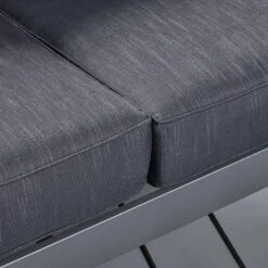 Cape Coral 3pc Aluminum And Rectangular MGO Fire Table Set - Gray - Christopher Knight Home -Outdoor Living Shop GUEST 218229ec 6fb0 45c9 b45b 1bd21a6465df