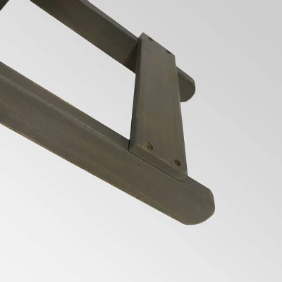 Malibu Folding Side Table - Gray - Christopher Knight Home 6 Malibu Folding Side Table - Gray - Christopher Knight Home - Image 4