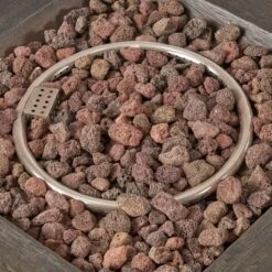 Jennings 5pc Faux Wicker Chat Set With Fire Pit - Brown/Mixed Beige - Christopher Knight Home -Outdoor Living Shop GUEST 2285b44a 904a 46d6 8911 650de46d4a04