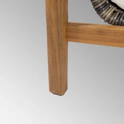 Nova 2pk Acacia Wood Club Chairs - Teak/Gray/Beige - Christopher Knight Home -Outdoor Living Shop GUEST 22d11c05 c57b 480d 81ad 13c258fa4853