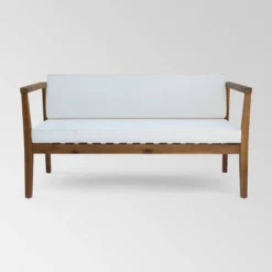 Newbury 4pc Acacia Wood Chat Set - Christopher Knight Home 11 Newbury 4pc Acacia Wood Chat Set - Christopher Knight Home -Outdoor Living Shop GUEST 23c8ecf4 d7dd 4e68 995f 5f9ea89f35ab