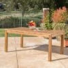 Wilson Rectangle Acacia Wood Expandable Dining Table Teak - Christopher Knight Home -Outdoor Living Shop GUEST 2497f586 a927 4417 8f63 b6b3f4c06166