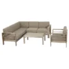 Cape Coral 5pc Aluminum Sofa Set With Cushions - Khaki - Christopher Knight Home -Outdoor Living Shop GUEST 24f73dd5 8972 4303 9b60 3b594f01f38e