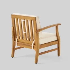 Driscoll 7pc Acacia Wood Chat Set With Fire Pit - Teak/Cream/Brown - Christopher Knight Home 10 Driscoll 7pc Acacia Wood Chat Set With Fire Pit - Teak/Cream/Brown - Christopher Knight Home -Outdoor Living Shop GUEST 25bed994 ae7d 4a78 bbb2 8e9e5b980c00