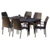 Canoga 7pc Wicker Patio Dining Set - Brown - Christopher Knight Home 1 Canoga 7pc Wicker Patio Dining Set - Brown - Christopher Knight Home -Outdoor Living Shop GUEST 265697db 2abc 4acd 96c9 4f05f01c2f4e