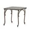 Mckinley Set Of 2 Cast Aluminum Patio End Tables - Copper - Christopher Knight Home -Outdoor Living Shop GUEST 26dc30c9 463a 4d6b 8c66 6d09b43d1bd8