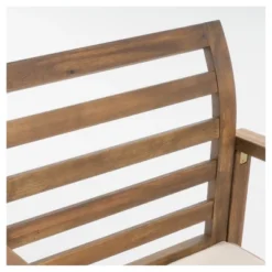 Emilano Set Of 2 Acacia Wood Club Chair - Natural Stained - Christopher Knight Home -Outdoor Living Shop GUEST 291add4c e498 4f43 bd1f d0c579ddbd6f